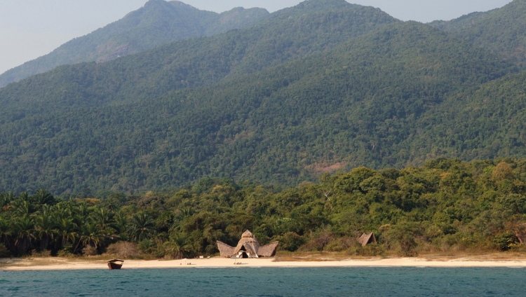 Mahale Greystoke Lodge - Lage am Tanganjikase